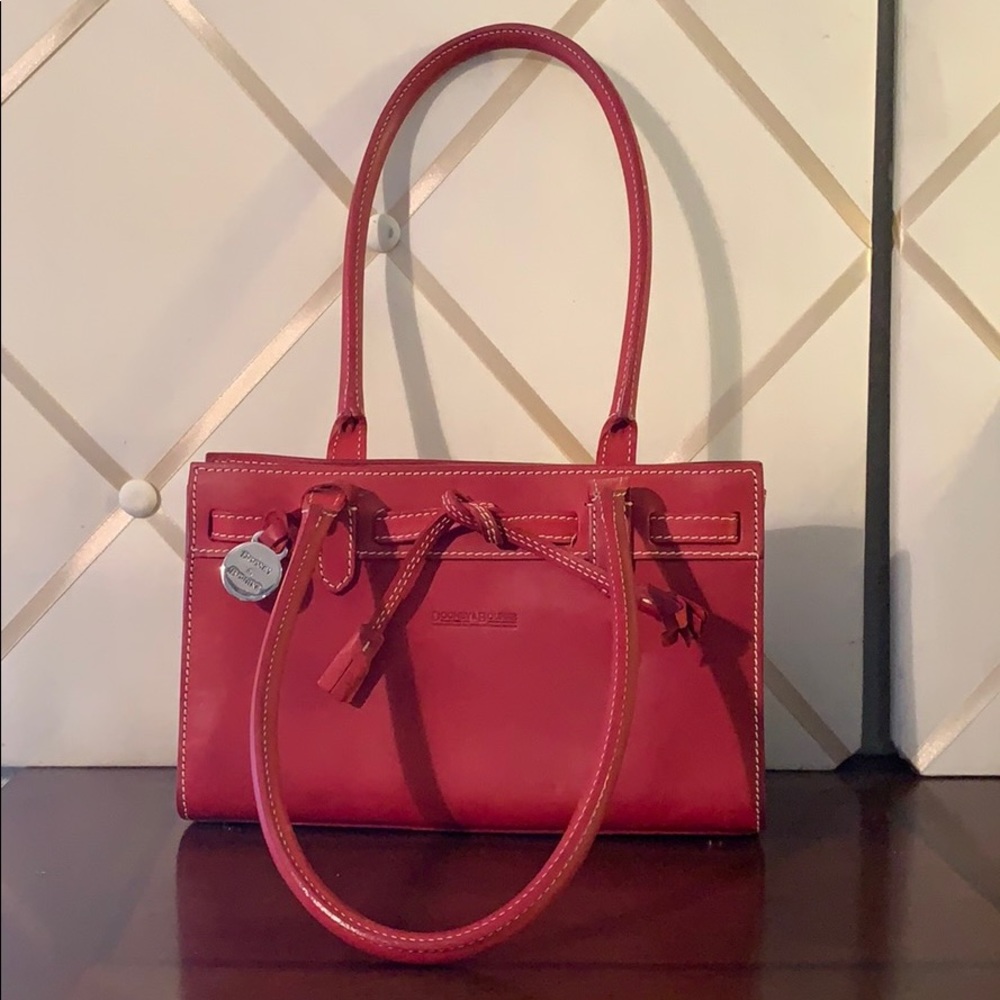 Dooney & Bourke red satchel